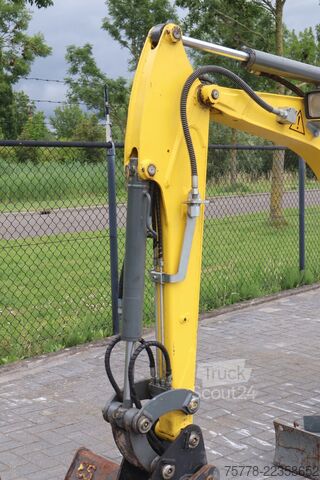 міні-екскаватор WACKER NEUSON ET16 | DUTCH LOW HOURS | 3 BUCKETS | HYDR. QC