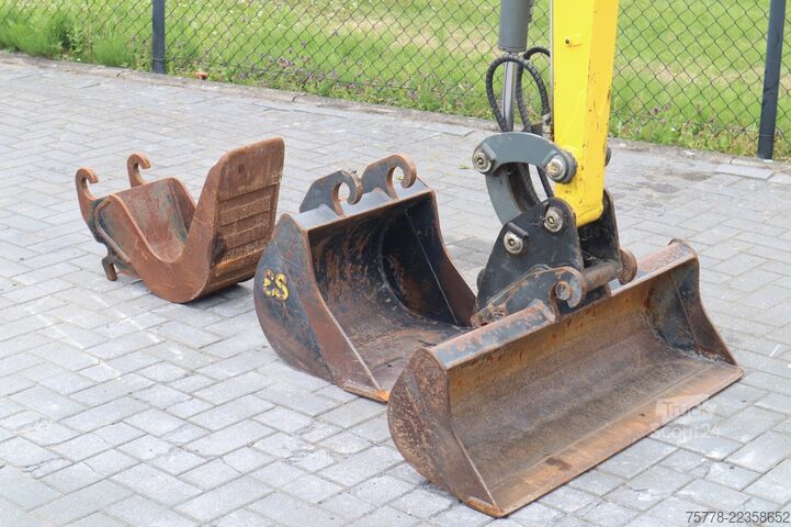 міні-екскаватор WACKER NEUSON ET16 | DUTCH LOW HOURS | 3 BUCKETS | HYDR. QC