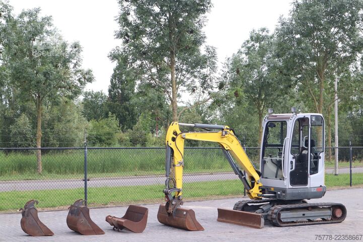 Minibagger WACKER NEUSON EZ28 | DUTCH MACHINE | 4 BUCKETS | LOW HOURS