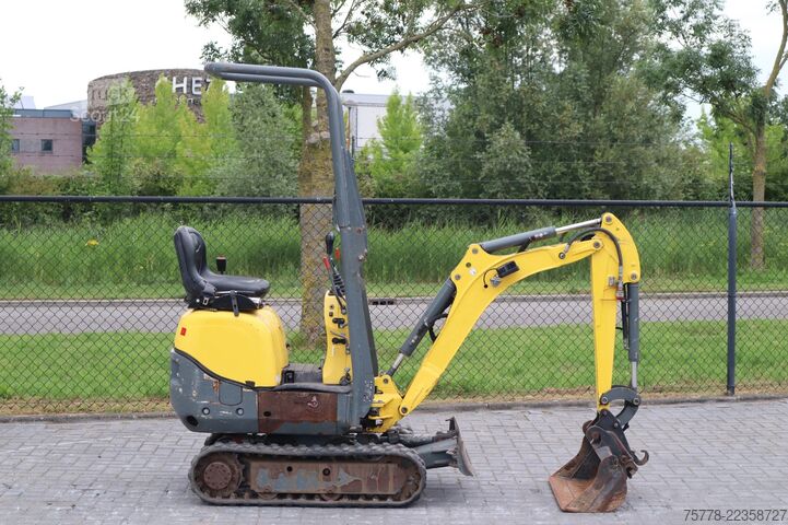 Miniescavatore WACKER NEUSON E08-01 | DUTCH | 3 BUCKETS | RIPPER