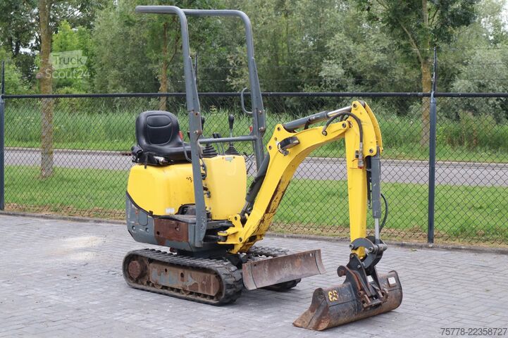 Miniescavatore WACKER NEUSON E08-01 | DUTCH | 3 BUCKETS | RIPPER