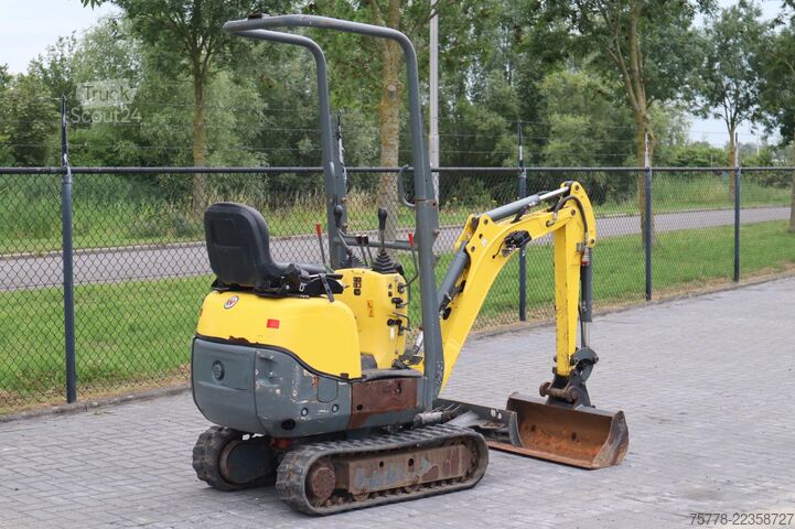Miniescavatore WACKER NEUSON E08-01 | DUTCH | 3 BUCKETS | RIPPER