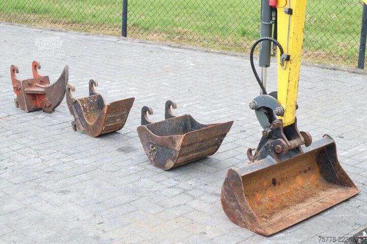 Miniescavatore WACKER NEUSON E08-01 | DUTCH | 3 BUCKETS | RIPPER