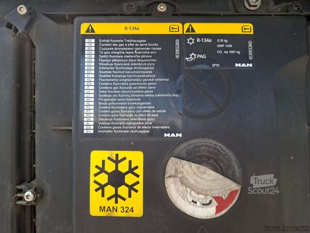 Véhicule utilitaire MAN TGX  18.470 Mega SZM mit Hubsat.   RETARDER  NAVI