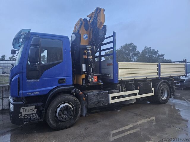 Truck mounted crane Iveco Eurocargo 180.28