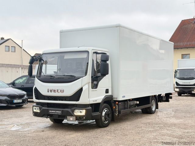 Fourgon tôlé IVECO EUROCARGO ML 75E21/P Koffer Luftfederung LBW DFL