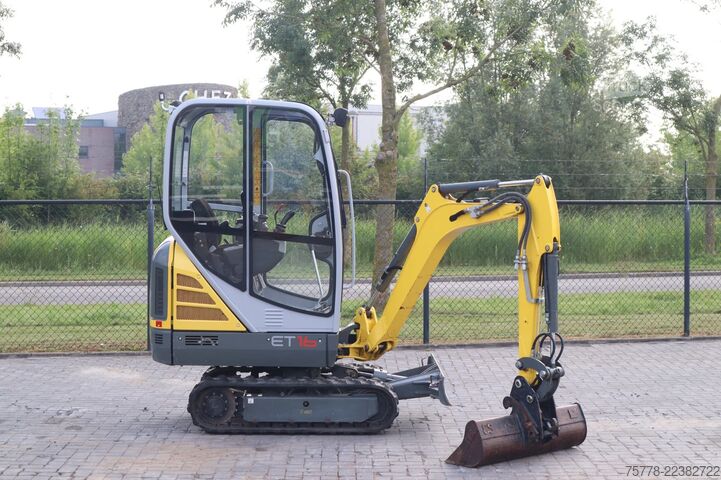  WACKER NEUSON ET16 | 4 BUCKETS | ONLY 322 HR | DUTCH MACHINE