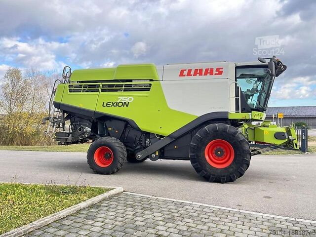 Kombajn za žetvu CLAAS Lexion 750 V Kanal 3D