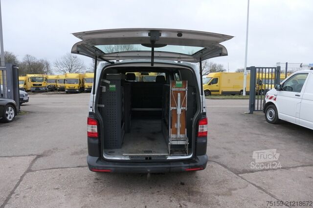 Panel van Volkswagen T5 Transporter 2.0 TDI lang Klima AHK Werkstatteinbauten CoC