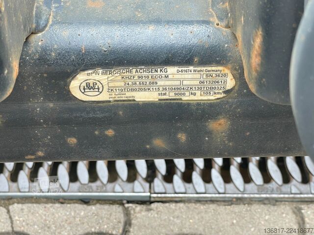 Rullavavaunu MEILLER HKM Absetzanhänger A18 ZB 5,0 f. 2 Container
