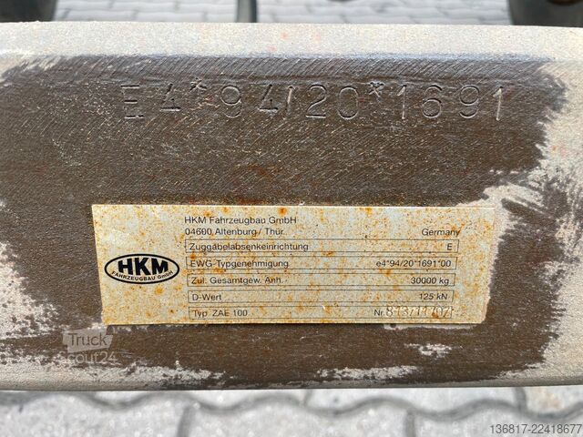 Rullavavaunu MEILLER HKM Absetzanhänger A18 ZB 5,0 f. 2 Container