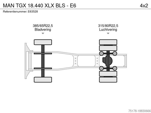 MTS standard MAN TGX 18.440 XLX BLS - E6