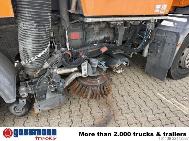 Ielu tīrīšanas mašīna MAN TGM 18.240 4x2 BL, Kehrmaschine Bucher CityFant