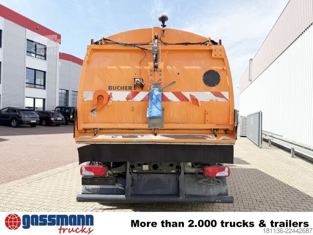 Ielu tīrīšanas mašīna MAN TGM 18.240 4x2 BL, Kehrmaschine Bucher CityFant