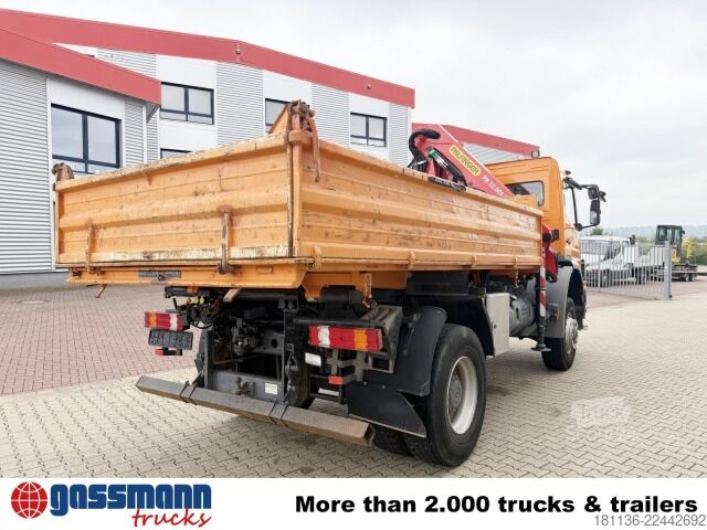 Wywrotka Mercedes-Benz Atego 1823 AK 4x4, Kran Palfinger PK12.501, Bj.