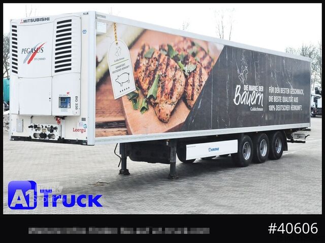 Dobozos félpótkocsi KRONE stark isolierter Koffer, Hecktür fehlt, Tinyhouse, Lager