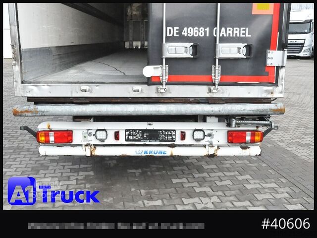 Dobozos félpótkocsi KRONE stark isolierter Koffer, Hecktür fehlt, Tinyhouse, Lager