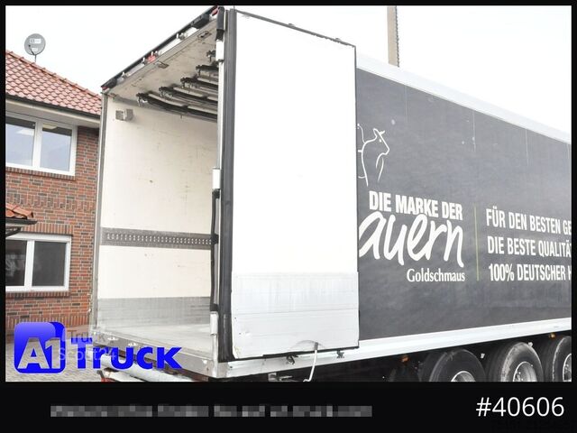 Dobozos félpótkocsi KRONE stark isolierter Koffer, Hecktür fehlt, Tinyhouse, Lager