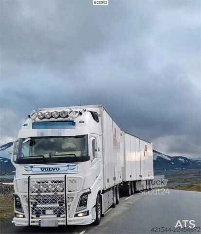 Mala Volvo FH16 16 pallet 6x4 box truck with Onspot tool boxe