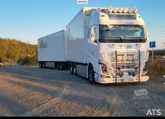 Mala Volvo FH16 16 pallet 6x4 box truck with Onspot tool boxe