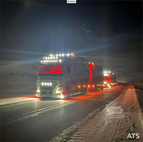 Mala Volvo FH16 16 pallet 6x4 box truck with Onspot tool boxe