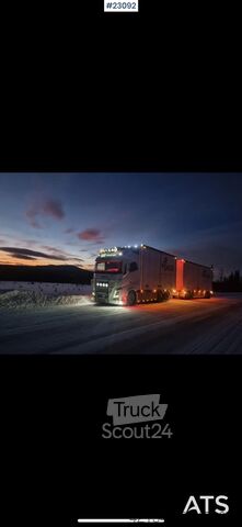 Mala Volvo FH16 16 pallet 6x4 box truck with Onspot tool boxe