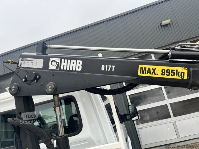 Plateau de chargement Mercedes-Benz Sprinter 513 CDI 130pk DC Laadkraan Hiab 017T A...