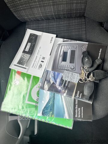 Plateau de chargement Mercedes-Benz Sprinter 513 CDI 130pk DC Laadkraan Hiab 017T A...