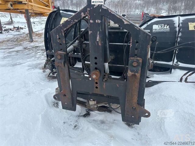Arado Tellefsdal V-plough high w/ new steel. 3 meters
