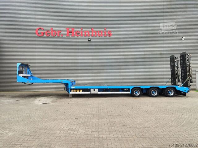 Góndola de cama semirrebajada Zanner STL 42 Bridge Ramps Winch Powersteering!