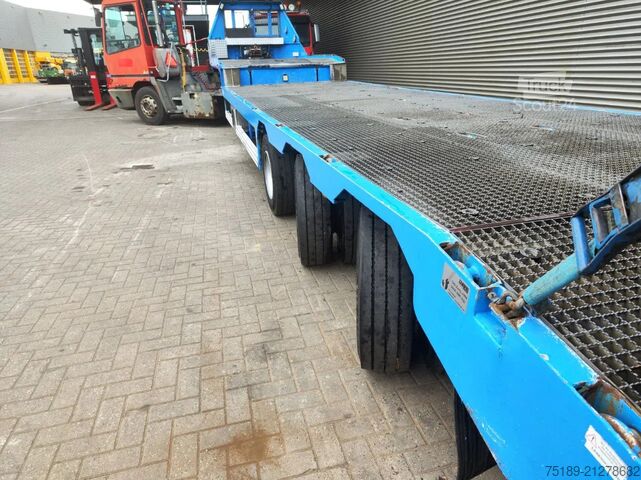 Góndola de cama semirrebajada Zanner STL 42 Bridge Ramps Winch Powersteering!