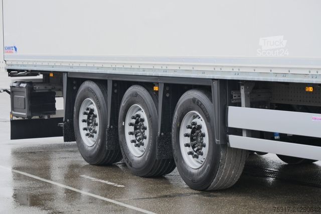 Semiremorcă carosată SCHMITZ CARGOBULL SKO/SBO  24 ZURRLEISTE / ZURRINGE / LIFTACHSE