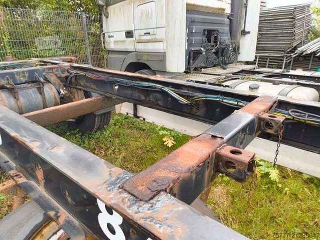 Remorcă cu șasiu interschimbabil KRONE AZ BDF Lafette-Standard-BPW- 385/65 R22.5