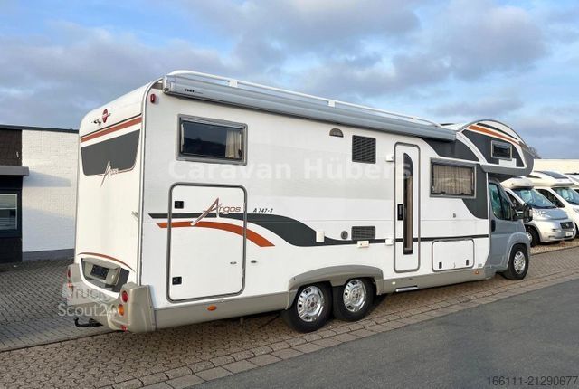 Avtodom z nadgradnjo (alkoven) BÜRSTNER Argos 747/2 - Festbett - Sat/TV - Solar - Klima