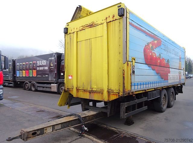 Kofferanhänger ORTEN Tandem Schwenkwand*7,7 m*2 to LBW