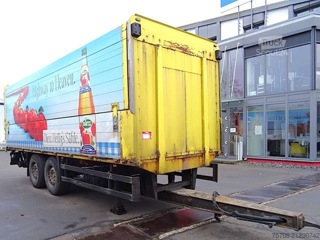 Kofferanhänger ORTEN Tandem Schwenkwand*7,7 m*2 to LBW