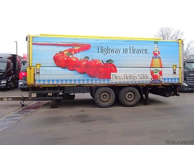 Getränkeanhänger ORTEN Tandem Schwenkwand*7,7 m*2 to LBW