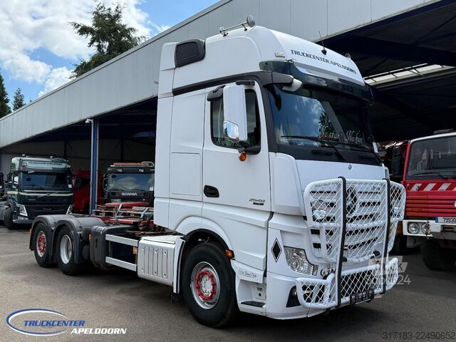 Važiuoklė su kabina Mercedes-Benz Actros 2548 Retarder, Stuuras, PTO