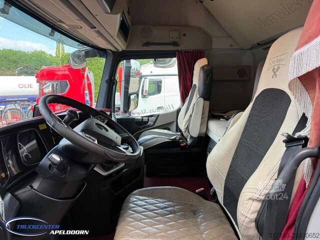 Važiuoklė su kabina Mercedes-Benz Actros 2548 Retarder, Stuuras, PTO