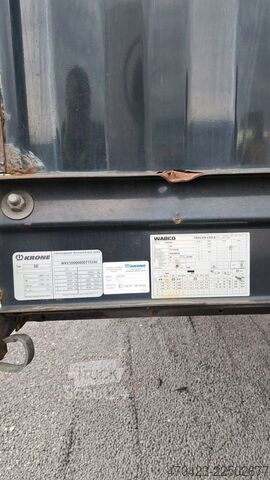 Semi-reboque aberto com lona KRONE SDP 27*Mega*BPW*LiftA*StaplerH