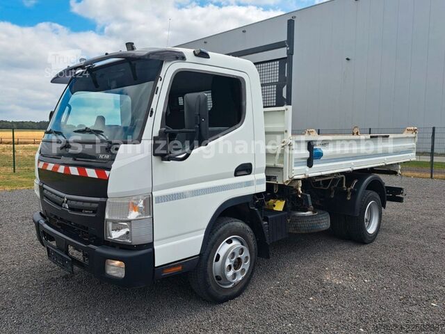 Driezijdige kipper bestelwagen FUSO Canter 7C18*Dreiseitenkipper*AHK