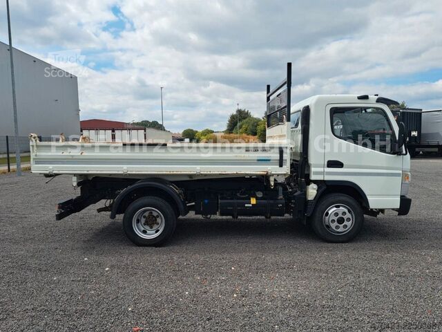Driezijdige kipper bestelwagen FUSO Canter 7C18*Dreiseitenkipper*AHK