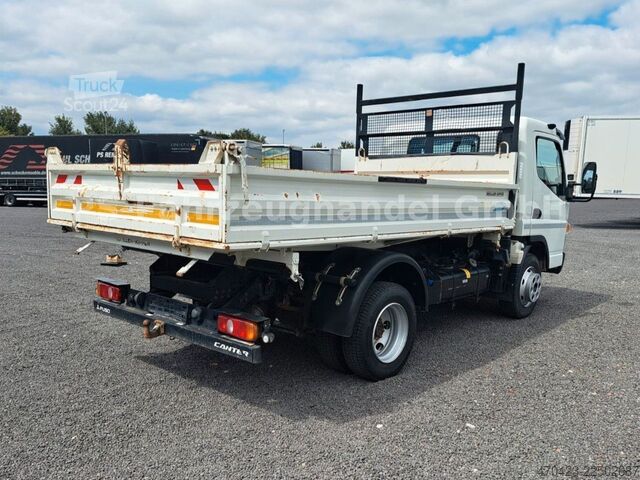 Driezijdige kipper bestelwagen FUSO Canter 7C18*Dreiseitenkipper*AHK