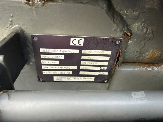 Cable system Volvo FM 420 6X2 Haakarm Chassis twisted - Chassis ge...