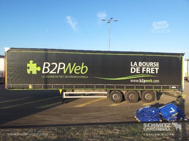 Ανοιχτό ημιρυμουλκούμενο με μουσαμά Schmitz Cargobull Semitrailer Curtainsider Standard