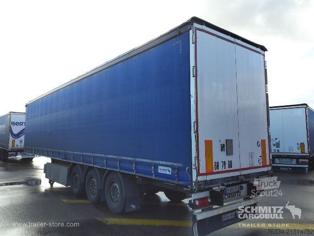 Ανοιχτό ημιρυμουλκούμενο με μουσαμά Schmitz Cargobull Semitrailer Curtainsider Standard