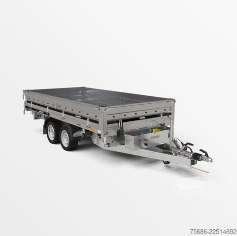 Remolque portacoches Martz Kipper 3,6m x 1,7m 3,5T elektrisch