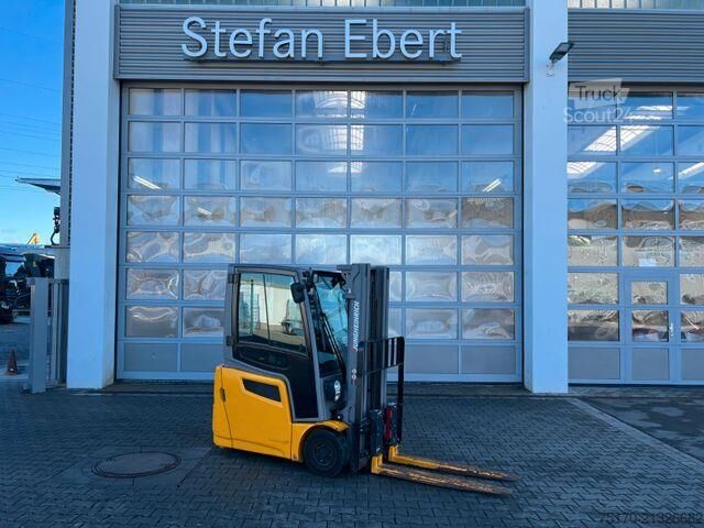 Gabelstapler Jungheinrich EFG 215 / Triplex: 4.25m! / SS / nur 995h! Waage