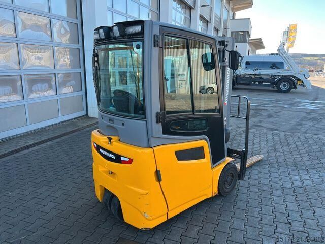 Gabelstapler Jungheinrich EFG 215 / Triplex: 4.25m! / SS / nur 995h! Waage