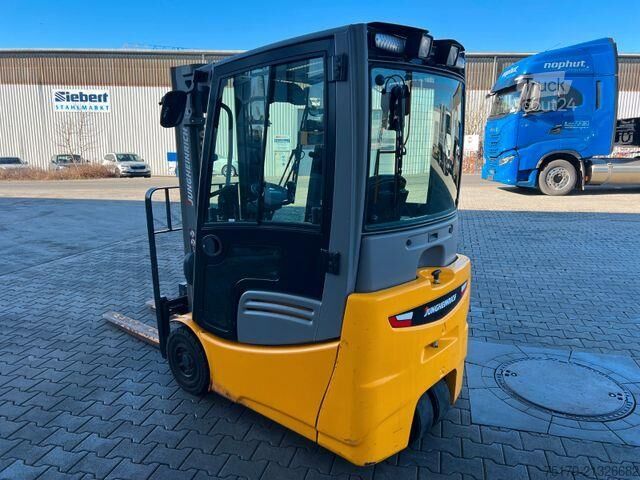 Gabelstapler Jungheinrich EFG 215 / Triplex: 4.25m! / SS / nur 995h! Waage